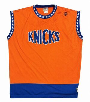Vintage Y2K Majestic NBA New York Knicks Hardwood Classics Jersey Men's 2XL